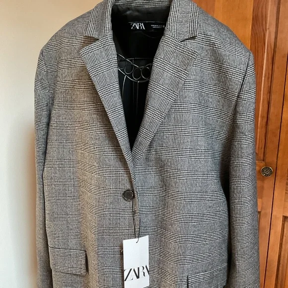 Zara oversized blazer, XL, New with tags - Picture 5 of 8